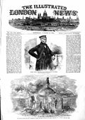 Old Antique Print 1855 General Simpson Church Peter Paul Sebastopol War 19th