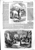 Old Antique Print 1855 General William Codrington Crimea Simpheropol War 19th