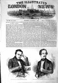 Old Antique Print 1855 Count Camille Cavour President Sardinia D'Azeglio 19th