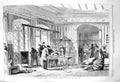Old Antique Print 1856 British Army Post Office Constantinople Fine Art 19th