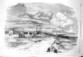 Original Old Antique Print 1856 Destruction Docks Sebastopol War 19th