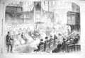 Original Old Antique Print 1856 Royal Highness Princess Chapel Windsor Castle