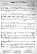 Original Old Antique Print 1856 Sheet Music Thank God For Peace Frank Mori 19th