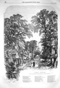 Original Old Antique Print 1856 Story Illustration Lump GCharles Mackay Read
