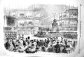 Antique Print *3215 1856 Inauguration Peace Trophy Scutari Monument Crystal