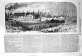 Original Old Antique Print 1856 Ship Building Millwall Steam Navigation Company