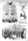 Old Antique Print 1856 Robert M'Clure Peace Portsmouth Philanthropic Farm 19th