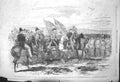 Original Old Antique Print 1856 Lord Gough Marshal Pelissier Siers Crimea War