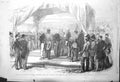 Old Antique Print 1856 Lord Gough Marshal Pelissier Order Bath Crimea War 19th