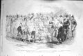 Old Antique Print 1856 Royal Family Wellington College Helena Queen Baden 19th