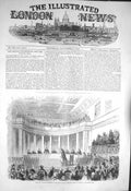 Original Old Antique Print 1856 Trial Political Prisoners Criminal Court 19th