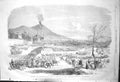 Antique Print *3212 1856 Attempt Assassinate King Naples Capellano Maggiore