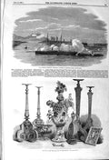 Old Antique Print 1857 Gunboat Ship Starling Fatsheen Creek Canton Virtu 19th