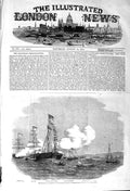 Original Old Antique Print 1857 Emperor French Osborne Isle Wight Pylades Fairy