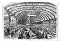 Antique Print *3728 1857 Dinner Marchioness Londonderry Pitmen Seaham Hall