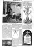 Old Antique Print 1857 Dien Kilkerfues Comet Tablet Captain Hedley Vicars 19th
