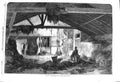 Original Old Antique Print 1857 Rag Warehouse Paris France Fine Art Victorian