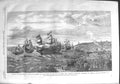 Old Antique Print 1858 Ships Frederick Elector Palatine Gravesend England 19th