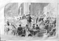 Old Antique Print 1858 Wedding Portugal Princess Stephanie Hohenzollern 19th