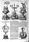 Old Antique Print 1858 Royal Hunt Cup Ascot Captain Callaghan Jug Smith 19th
