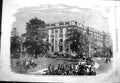 Old 1858 Queen Birmingham Procession Arrival Stoneleigh Abbey Archite Victorian