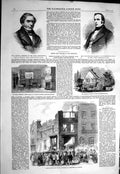 Old 1858 Fireworks Explosion Lambeth Lord Berners John Thwaites Isaac Victorian