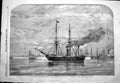 Old 1858 Cherbourg Fetes France Pera Ship Members House Commons South Victorian