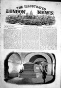 Old Antique Print 1858 Wellington Tomb Crypt St. Paul'S Cathedral England 19th