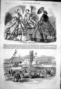 Old 1858 Inauguration Russian Gun Seaham Harbour Sundeland Ladies Fas Victorian