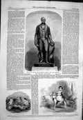 Old 1858 Statue Joseph Brotherton Peel Park Prince Imperial France We Victorian