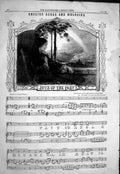 Old 1858 Sheet Music English Songs Melodies Joys Past Charles Mackay Victorian