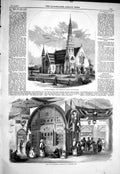 Old 1858 St. Paul'S Church Smethwick Staffordshire Tomb Mussulman Car Victorian