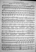 Old 1858 Sheet Music Star Night Serenade Enderssohn John Ellison Poet Victorian