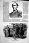 Old 1858 General Castro President Venezuela King John Princess Theatr Victorian