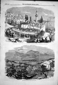 Old 1858 Lord Stratford Church Constantinople Smyrna Aidin Railway Mo Victorian