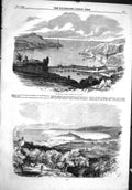 Old 1858 Villafranca Nice France Metropolitan Baths Vapour Douche Sho Victorian