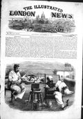 Antique Old Print 1858 Chota Haziree Little Breakfast India Men Williamson 19th
