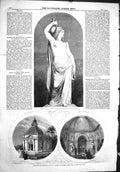 Old 1858 Statue Rebecca Mausoleum Mortuary Chapel Assheton Smith Tedw Victorian