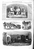 Old Antique Print 1859 Burns Cottage Ayr Tam O'Shanter Brig Doon Alloway 19th