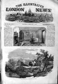 Old Antique Print 1859 Burns Centenary Dumfries Lincluden Abbey Scotland 19th