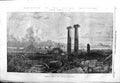 Original Old Antique Print 1859 View Sardis Mountains Pillars Harry Johnson