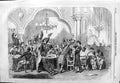 Old Antique Print *3739 1859 War Farewell Concert French Siers Marseilles