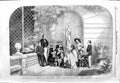 Old Antique Print 1859 Royal Family Osborne Prince Alfred Wales Beatrice 19th