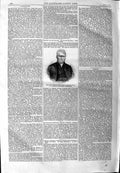 Original Old Antique Print 1859 Portrait Joseph Sturge Robbins Bir Victorian