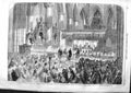 Antique Print *3771 1859 Choral Marriage Arthur Thynne Kendall Westminster