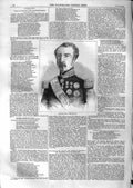 Original Old Antique Print 1859 Portrait Marshall Niel Army Uniform Victorian