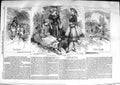 Original Old Antique Print 1859 Vivandieres French Army Beautiful Ladies Siers