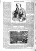 Old Antique Print 1859 Augustin Pajou Sculptor Puttick Simpson Leicester 19th