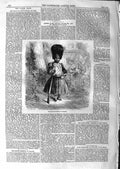 Original Old Antique Print 1859 Portrait Prince Imperial France 19th