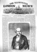 Old Antique Print 1859 Earl Elgin Postmaster-General Lord Rector Glasgow 19th